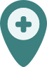 Icon Karte - Um die vielen Mitarbeiter aus verschiedenen Orten bei Cardia zu repräsentieren